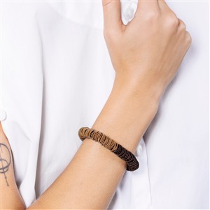 Juwelier Schell 181715 La Mollla Armband Tobacco Tobacco Bracelet Medium