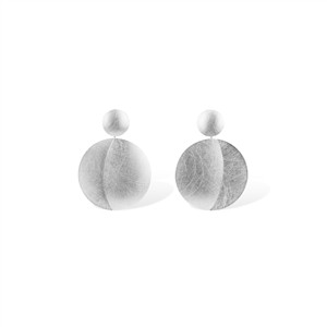 Juwelier Schell 181639 Zaremski Ohrstecker Konvexe Scheibe K1857