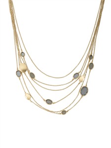 Juwelier Schell 181780 AquaForte Collier Oval Mehrreihig H4185182