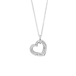 Juwelier Schell 181796 Viventy Kette mit Anhänger Herz 784862
