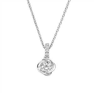 Juwelier Schell 181797 Viventy Kette mit Anhänger Rose 786242