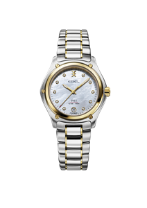 Juwelier Schell 181815 Ebel Armbanduhr 1911 incl. braunem Gewebeband 1216580