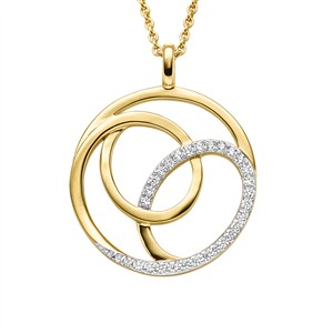 Juwelier Schell 181828 Viventy Kette mit Anhänger Verschlungen 789212