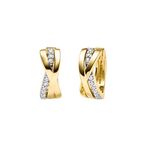 Juwelier Schell 181829 Viventy Scharniercreolen Verschlungen 789214