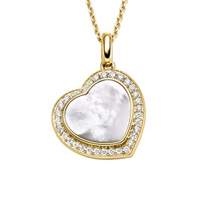 Juwelier Schell 181832 Viventy Kette mit Anhänger Herz 789642