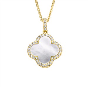 Juwelier Schell 181833 Viventy Kette mit Anhänger Kleeblatt 789822