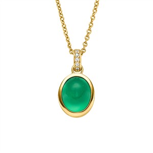 Juwelier Schell 181834 Viventy Kette mit Anhänger Oval 789832