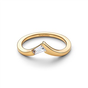 Pandora Ring Wishbone mit Stein – Bild 2