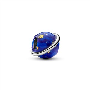 Juwelier Schell 181749 Pandora Moments Charm Blauer Planet 735038C01