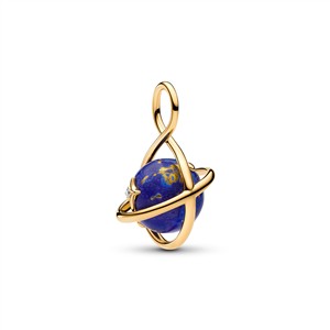 Juwelier Schell 181758 Pandora Moments Charm Drehbarer blauer Planet 765032C01