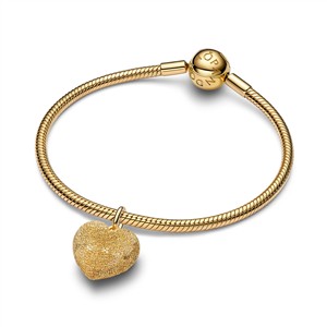 Pandora Moments Charm Strukturiertes Herz – Bild 3
