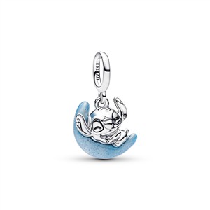 Juwelier Schell 181764 Pandora Moments Charm Disney Stitch auf nachtleuchtendem Mond 795022C01