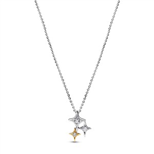 Juwelier Schell 181842 Pandora Kette mit Anhänger Drei Sternchen 365051C01-50